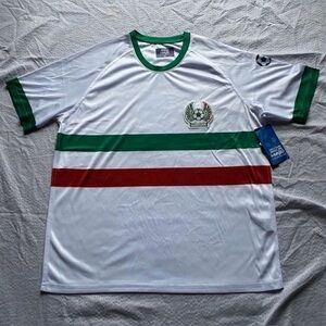 Judge Del Mundo Soccer Jersey Mexico Game Of The World T-shirt White Men XL NWT